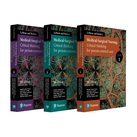 LeMone and Burke's Medical - Surgical Nursing, Volumes 1 - 3 - 5th Edition - Paramedic Shop