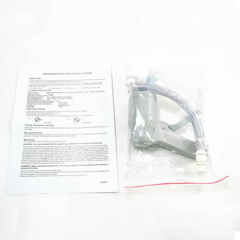 Manual Suction Pump - Paramedic Shop