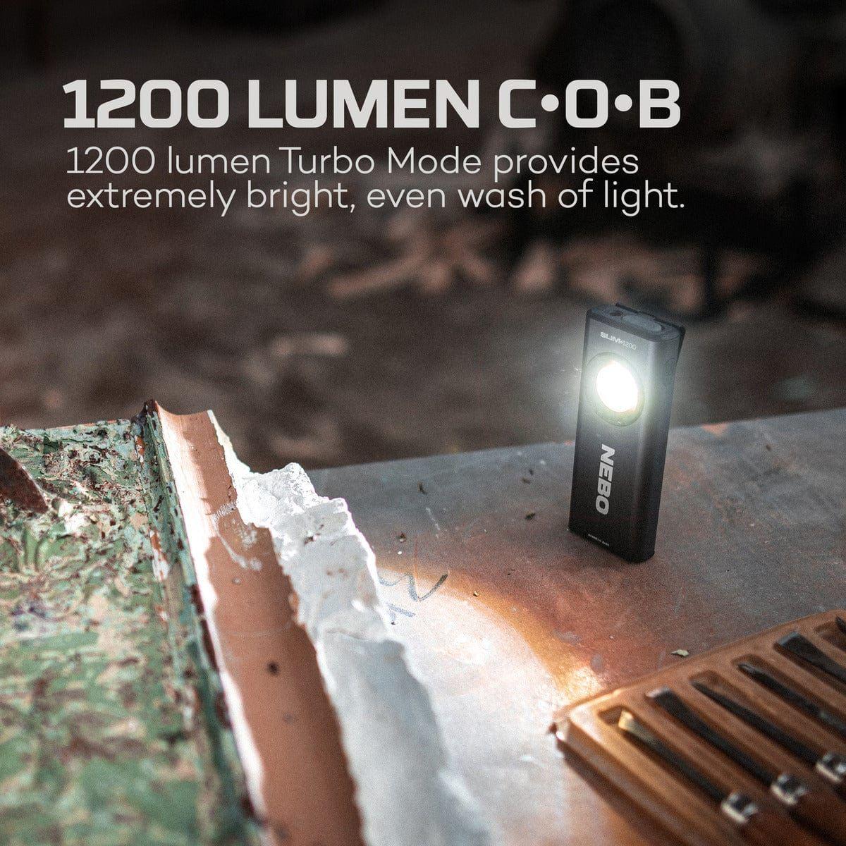 NEBO SLIM+ 1200 - Rechargeable Work Light with Power Bank - Paramedic Shop