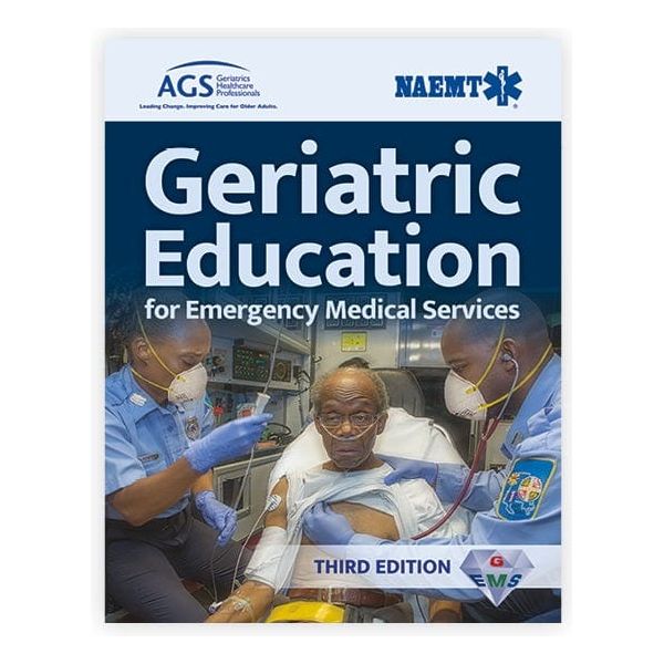 Paramedic Shop PSG Learning Textbooks Geriatric Education for Emergency Medical Services (GEMS): 3rd Edition - NAEMT