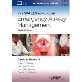 The Walls Manual Emergency Airway Management - Paramedic Shop