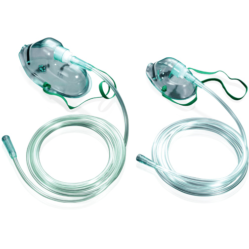 Oxygen Mask Single Use with 2m Tube - Paramedic Shop