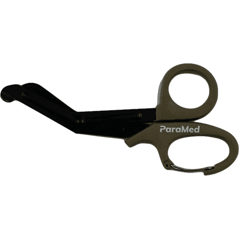 ParaMed Carabiner Trauma Shears 15cm & 19cm - Right Handed - Paramedic Shop