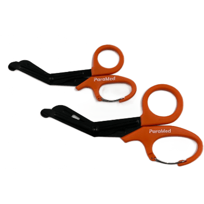 ParaMed Carabiner Trauma Shears 15cm & 19cm - Right Handed - Paramedic Shop