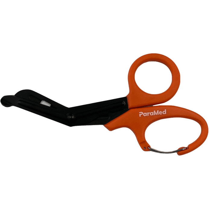 ParaMed Carabiner Trauma Shears 15cm & 19cm - Right Handed - Paramedic Shop