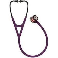 Paramedic Shop 3M Littmann Stethoscopes Plum Tube - Rainbow Chestpiece Violet Stem & Black Earpiece Littmann® Cardiology IV Stethoscope