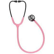 Paramedic Shop 3M Littmann Stethoscopes Pearl Pink Tubing w/- Mirror Chestpiece & Smoke Earpiece Pink Stem Littmann® Classic III™ Stethoscope