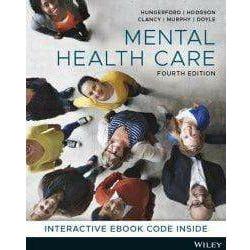 Paramedic Shop John Wiley & Sons Textbooks Mental Health Care: 4th Edition: Hungerfords