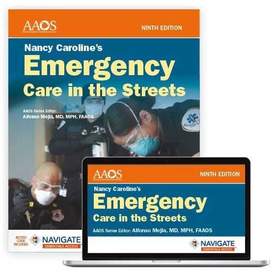 Paramedic Shop PSG Learning Textbooks Nancy Caroline's Emergency Care In The Streets: 9th Edition - Essentials Package
