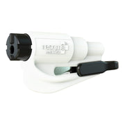 Paramedic Shop Resqme Inc Tools White RESQME Car Escape Tool - Glass Breaker & Seat Belt Cutter
