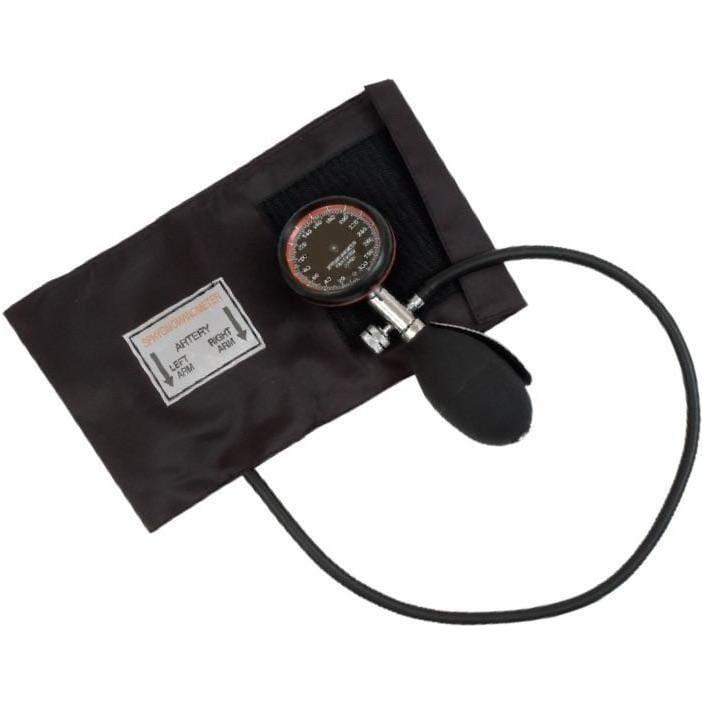 Rugged Latex Free Shockproof Aneroid Palm Sphygmomanometer - Paramedic Shop
