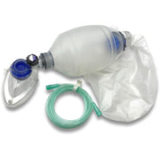 Paramedic Shop Add-Tech Pty Ltd Resuscitation Besmed Reusable Silicone Manual Resuscitator Complete With 60 cmH2O Pop Off