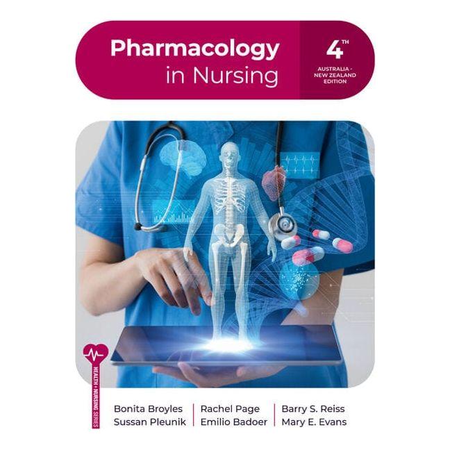 Pharmacology in Nursing Australian & New Zealand - 4th Edition - Paramedic Shop