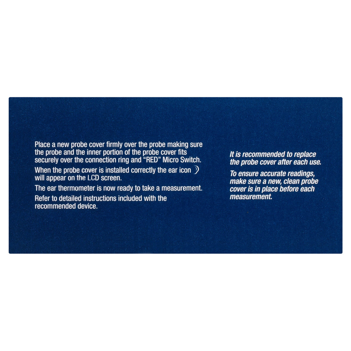 Welcare Ear Thermometer Probe Covers - 60 Pack - Paramedic Shop