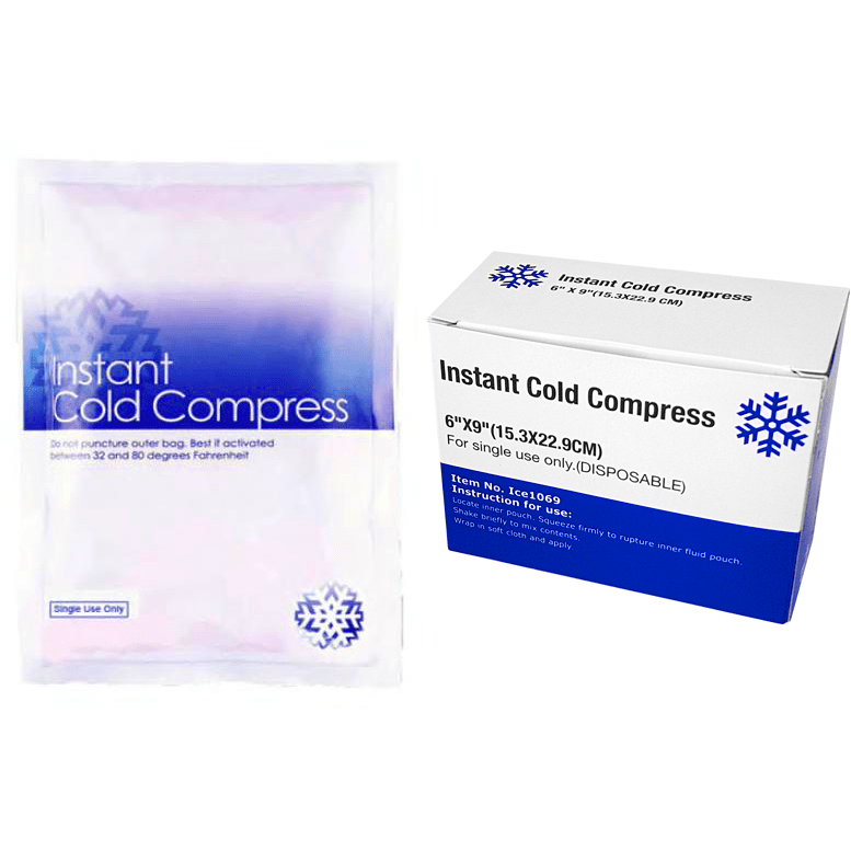 Compressed For Cold Instant Cold Compress - Single Use Disposable - Paramedic Shop
