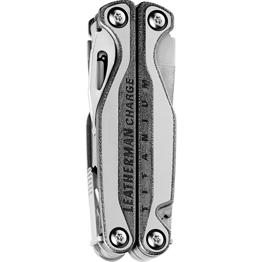 Leatherman Charge + TTi Titanium Multitool w/- Button Sheath 