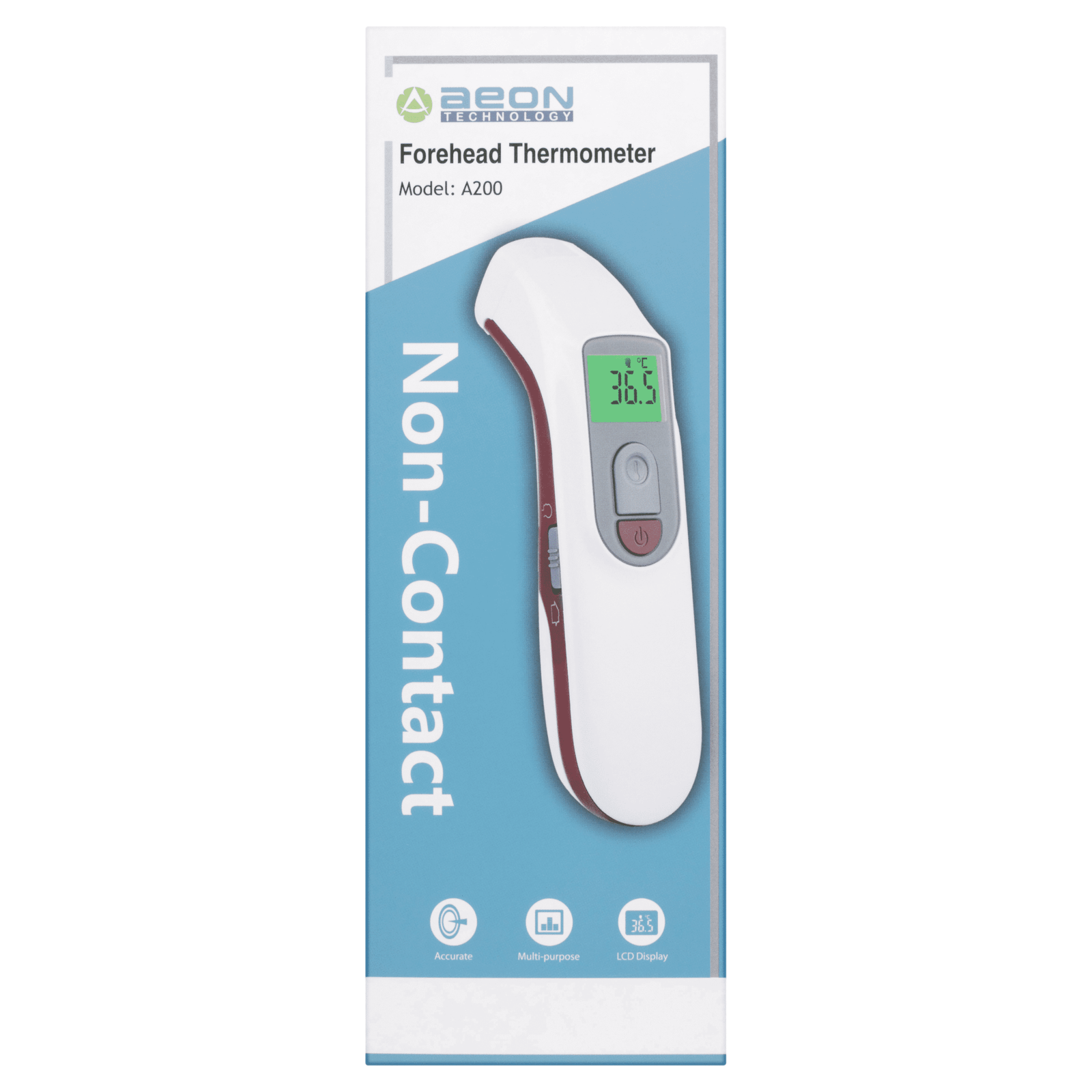 Paramedic Shop JA Davey Instrument Aeon Technology Non-Contact Forehead Thermometer