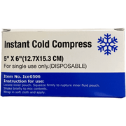 Paramedic Shop Add-Tech Pty Ltd Hot & Cold Therapy 12.7cm x 15.3cm / 1 Instant Cold Compress - Single Use Disposable