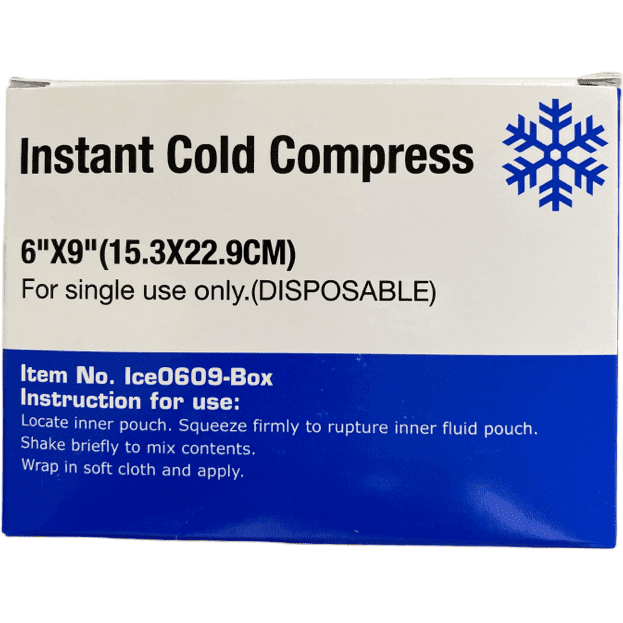 Paramedic Shop Add-Tech Pty Ltd Hot & Cold Therapy 15.3cm x 22.9cm / 1 Instant Cold Compress - Single Use Disposable