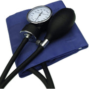 Paramedic Shop Add-Tech Pty Ltd Instrument Dark Blue Latex Free Two Tube Aneroid Palm Sphygmomanometer