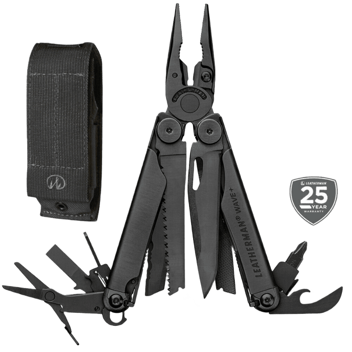 Paramedic Shop Zen Imports Pty Ltd Tools Leatherman Charge + Black Multitool w/- Black Molle Sheath