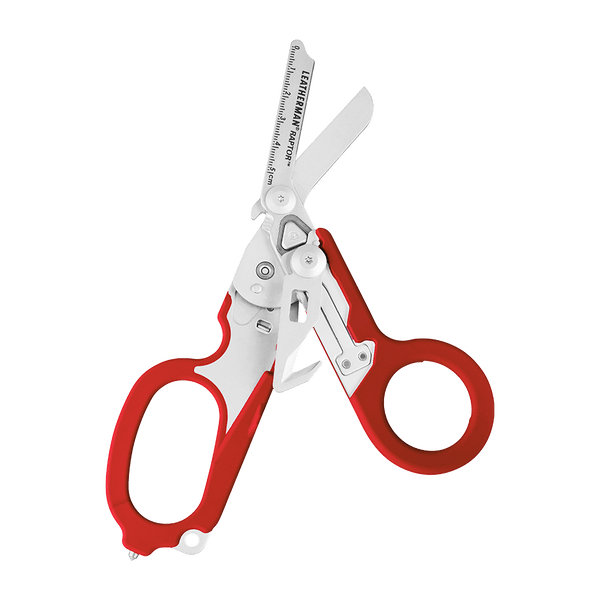 Paramedic Shop Zen Imports Pty Ltd Tools Red - Utility Holster Leatherman Raptor - Folding Trauma Shears w/- Holster