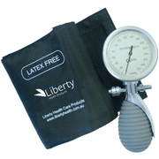 Paramedic Shop Axis Health Instrument Black Liberty Basic Hand-Held Sphygmomanometer One-Handed Aneroid