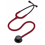 Paramedic Shop 3M Littmann Stethoscopes Burgundy Tubing w/- Black-Finish Chestpiece & Earpiece Littmann® Classic III™ Stethoscope