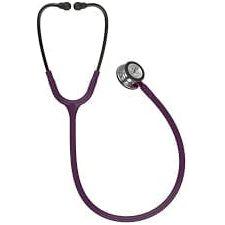 Paramedic Shop 3M Littmann Stethoscopes Plum Tubing w/- Mirror Chestpiece & Smoke Earpiece Pink Stem Littmann® Classic III™ Stethoscope