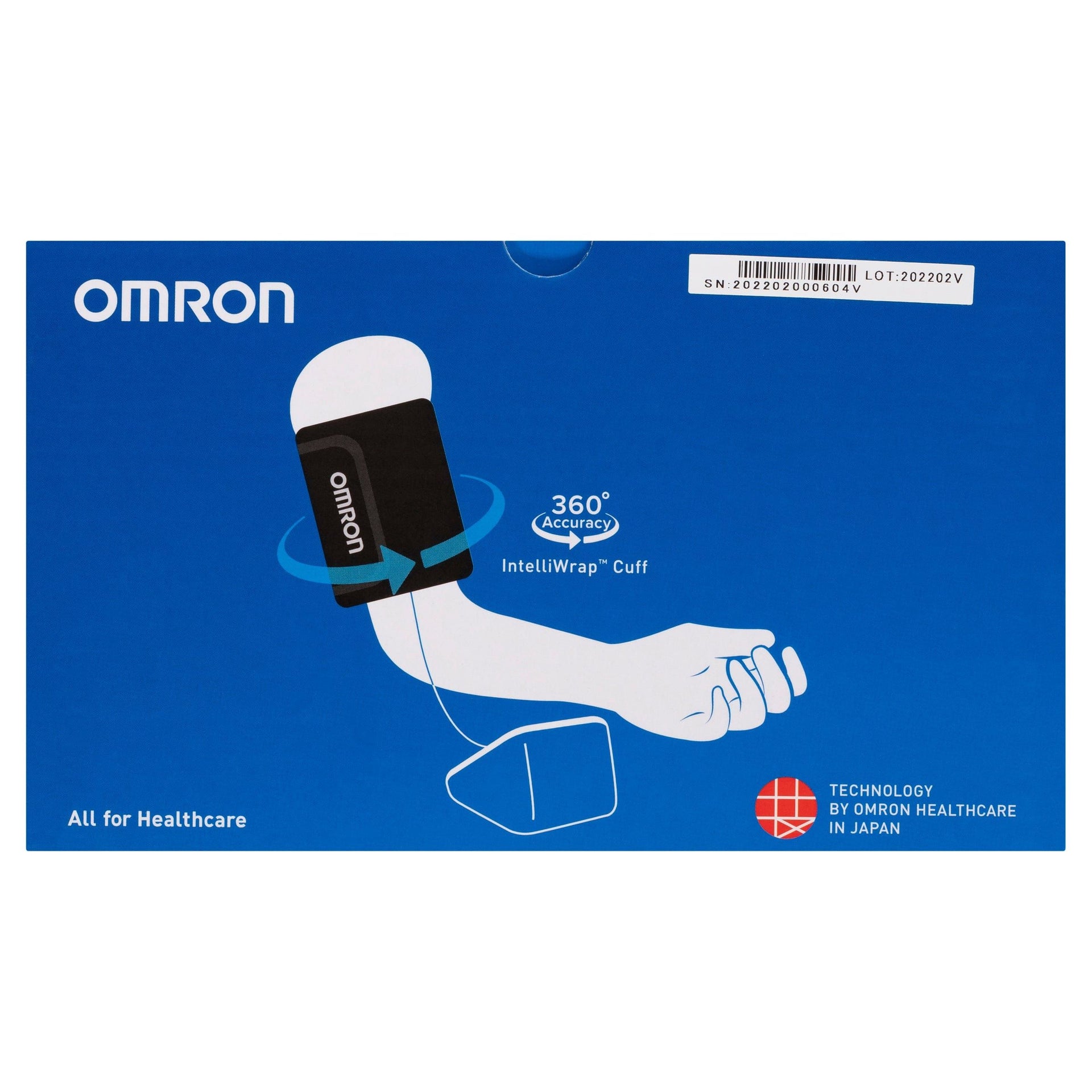 Omron HEM 7142T1 Digital Bluetooth Blood Pressure Monitor with Cuff  Wrapping Guide & Intellisense Technology For Most Accurate Measurement