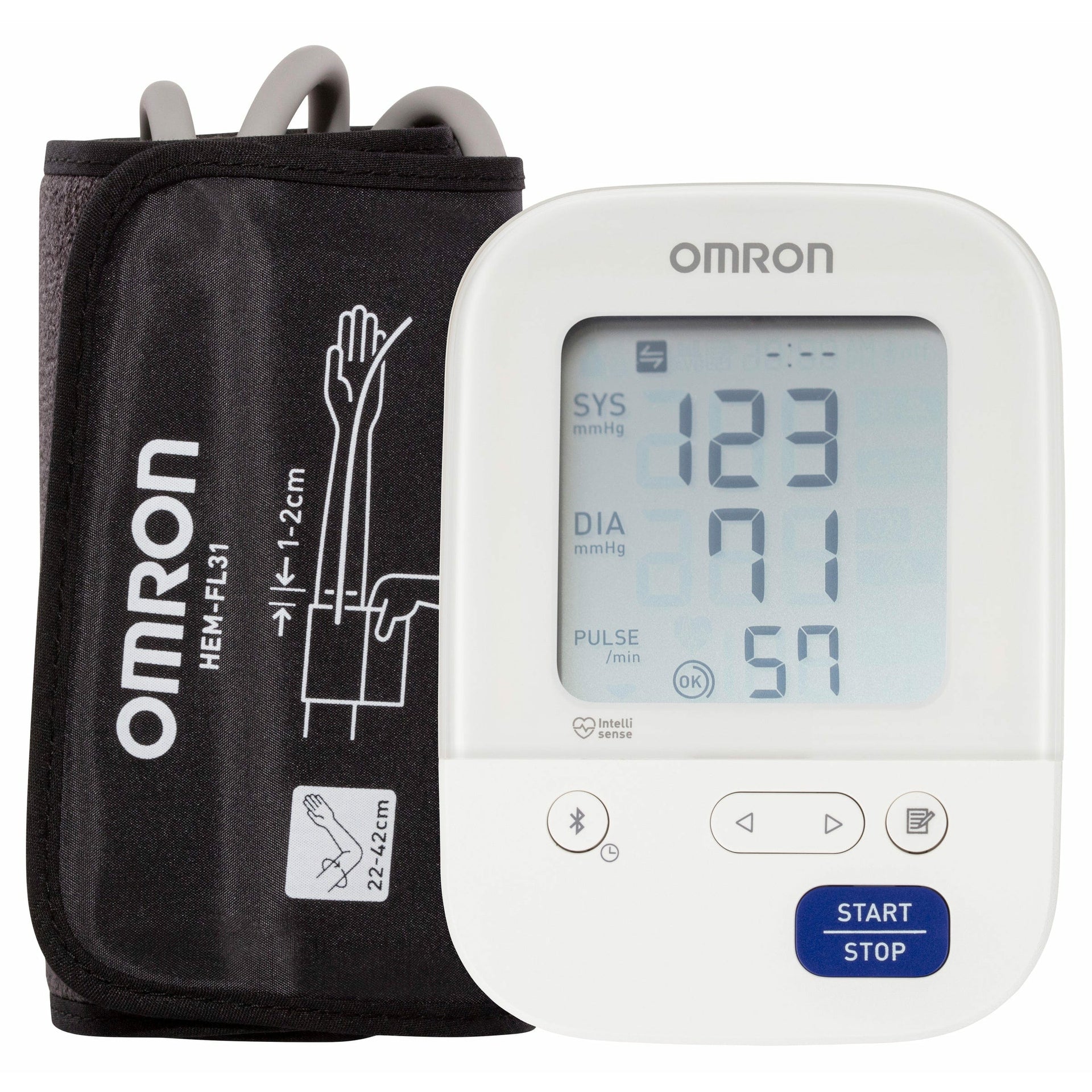 Paramedic Shop JA Davey Instrument Omron Automatic Blood Pressure Monitor HEM7156T Plus (AU)
