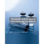 Paramedic Shop Pearson Education Textbooks Paramedic and Emergency Pharmacology Guidelines