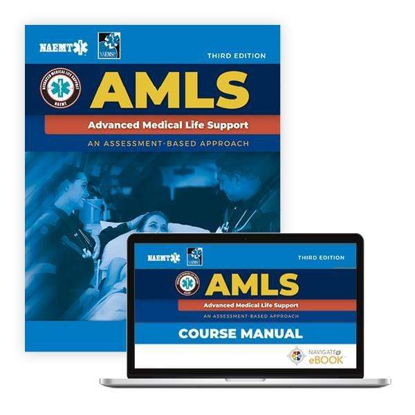 Paramedic Shop PSG Learning Textbooks Advanced Medical Life Support (AMLS): 3rd Edition - NAEMT