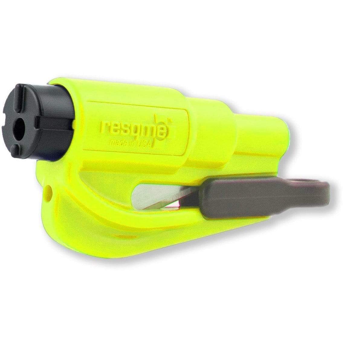 Paramedic Shop Resqme Inc Tools Yellow (Neon) w/ Gift Box RESQME Car Escape Tool - Glass Breaker & Seat Belt Cutter