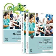 Paramedic Shop Elsevier Textbooks Tabbner's Nursing Care, 2-Volume Set +Elsevier Adaptive Quizzing - 8th Edition Value Pack Bundle