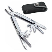 Paramedic Shop Sheldon & Hammond Tools Victorinox SwissTool - Swiss Army Knife with Nylon Pouch - Stainless Steel