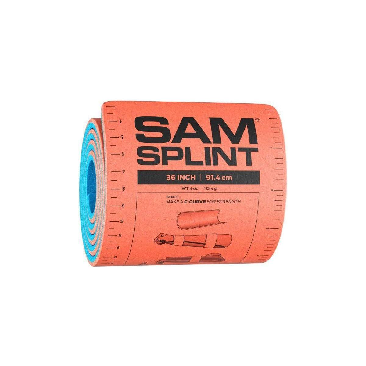 矯正用品・補助ベルト SAM Splint 36 inch Orange Blue Flat Fold SAM Splint 36 Orange Blue Flat - Paramedic Shop